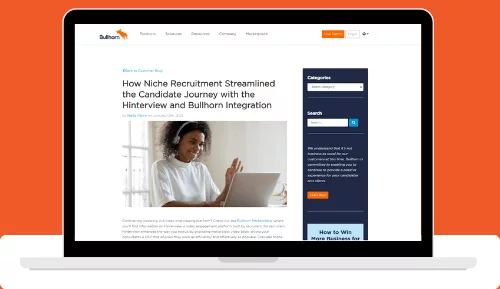 Niche Recruitment | Bullhorn Blog About Us